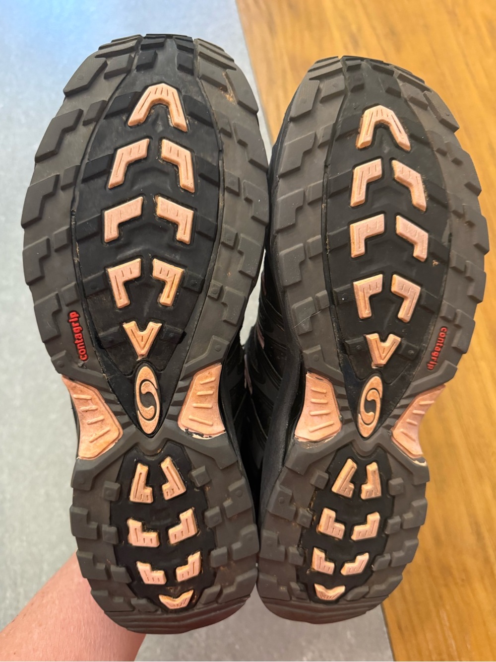 Salomon XA Pro 3D Ultra Trail Running Shoes Black Pink Womens Size 9 - Picture 8 of 11
